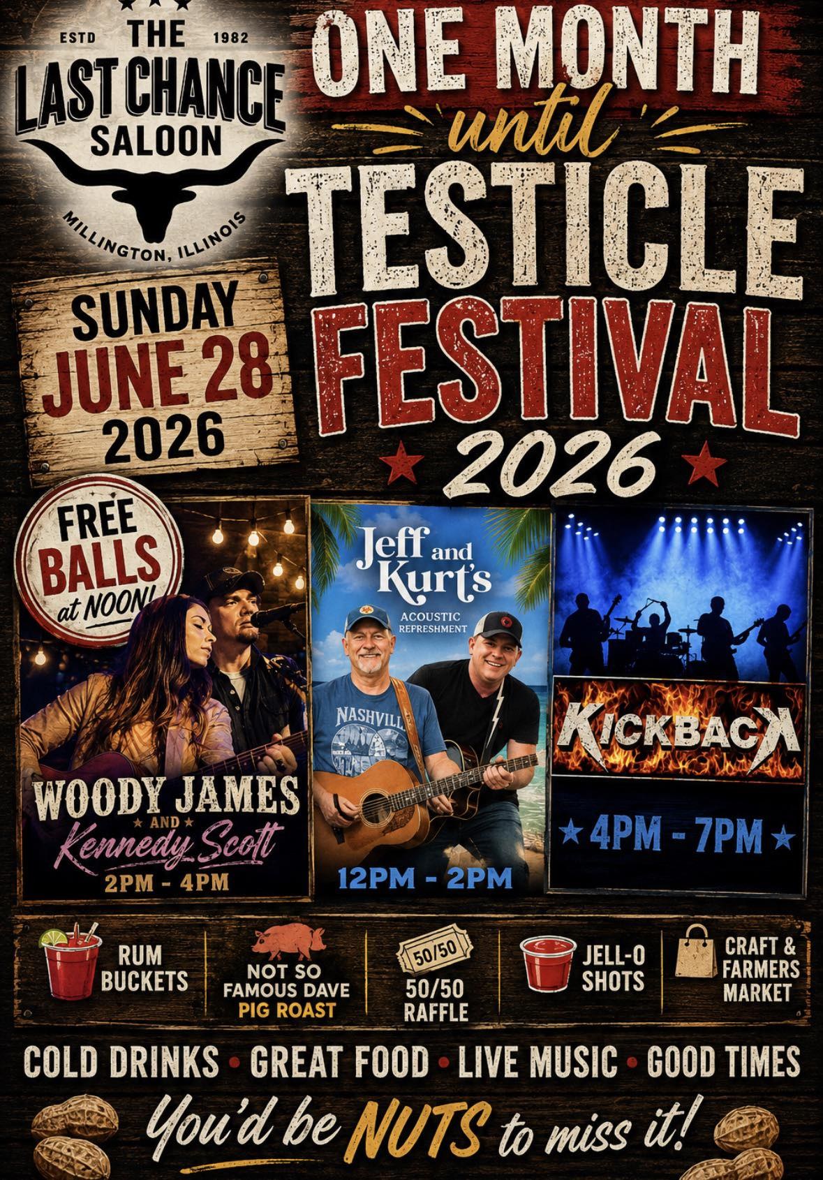 Last Chance Saloon Testicle Festival 2026